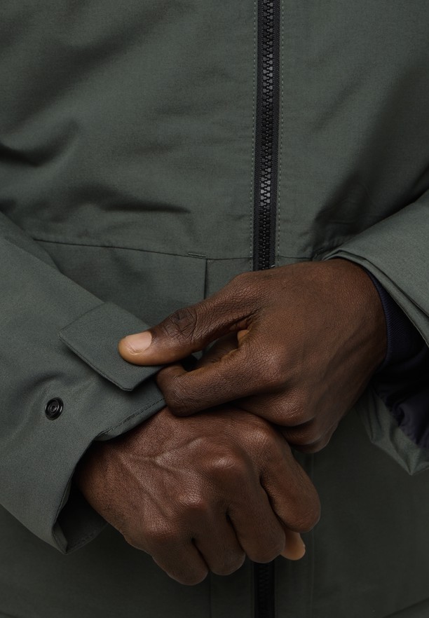 Jack Wolfskin Tempeltor Regenjassen Heren Groen | 80278551