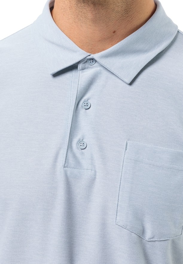 Jack Wolfskin Terral Poloshirt Heren Blauw | 54899069