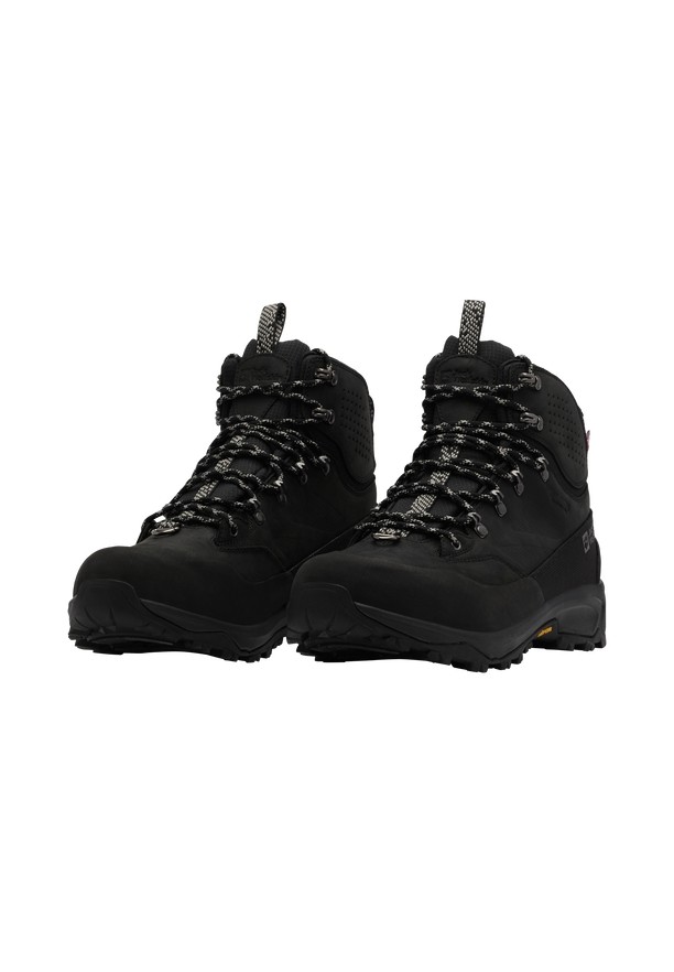 Jack Wolfskin Terraquest Arctic Texapore Mid Wandelschoenen Heren Zwart | 44008204