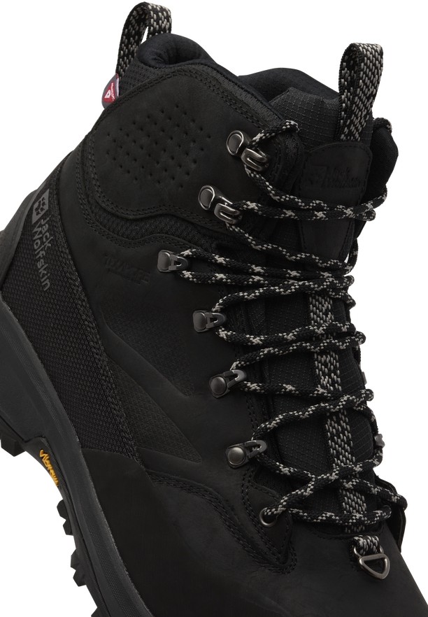 Jack Wolfskin Terraquest Arctic Texapore Mid Wandelschoenen Heren Zwart | 44008204