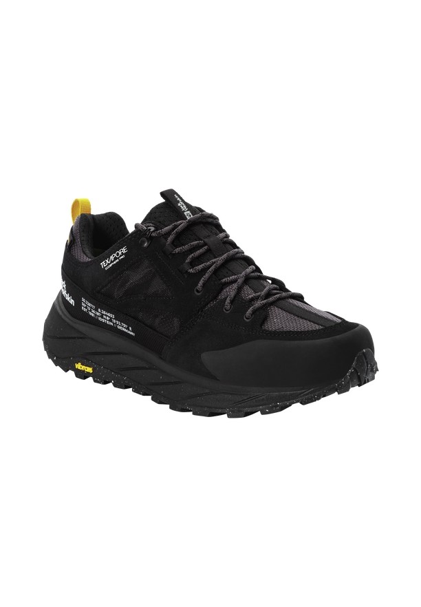 Jack Wolfskin Terraquest Texapore Low Wandelschoenen Heren Zwart | 40254445