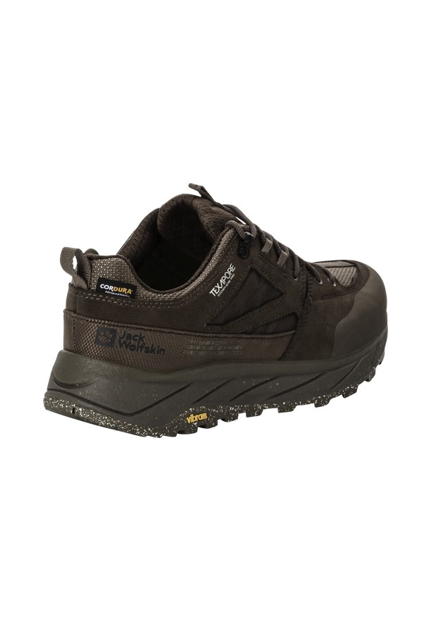 Jack Wolfskin Terraquest Texapore Low Wandelschoenen Heren Bruin | 59429401