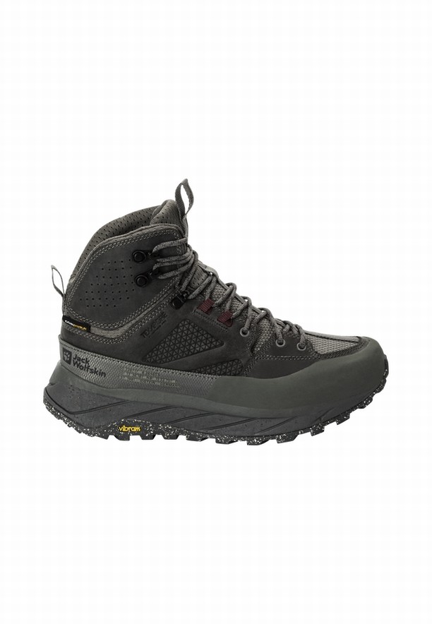 Jack Wolfskin Terraquest Texapore Low Wandelschoenen Dames Zwart | 66596256