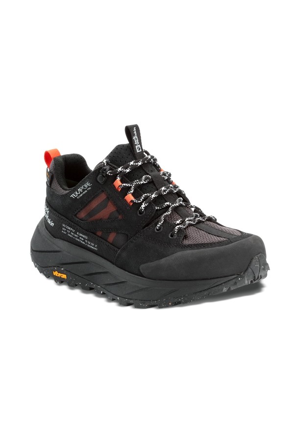 Jack Wolfskin Terraquest Texapore Low Wandelschoenen Dames Zwart | 66596256