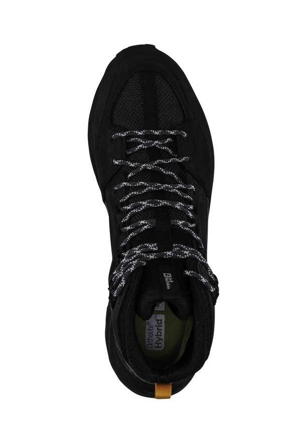 Jack Wolfskin Terraquest Texapore Mid Wandelschoenen Heren Zwart | 19598603