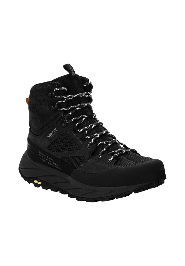 Jack Wolfskin Terraquest Texapore Mid Wandelschoenen Heren Zwart | 19598603