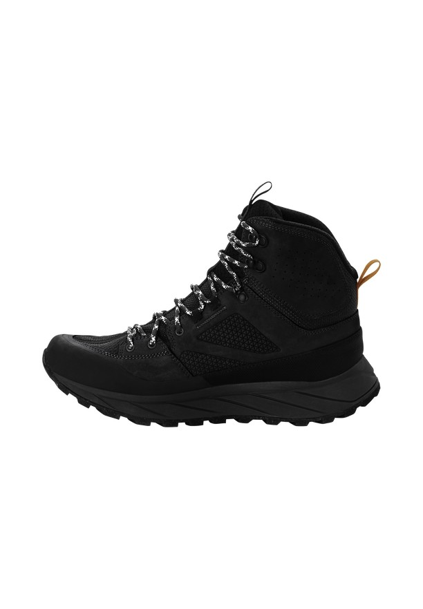Jack Wolfskin Terraquest Texapore Mid Wandelschoenen Heren Zwart | 19598603