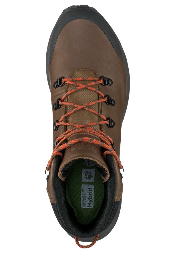 Jack Wolfskin Terraquest X Texapore Mid Wandelschoenen Heren Bruin | 45888885