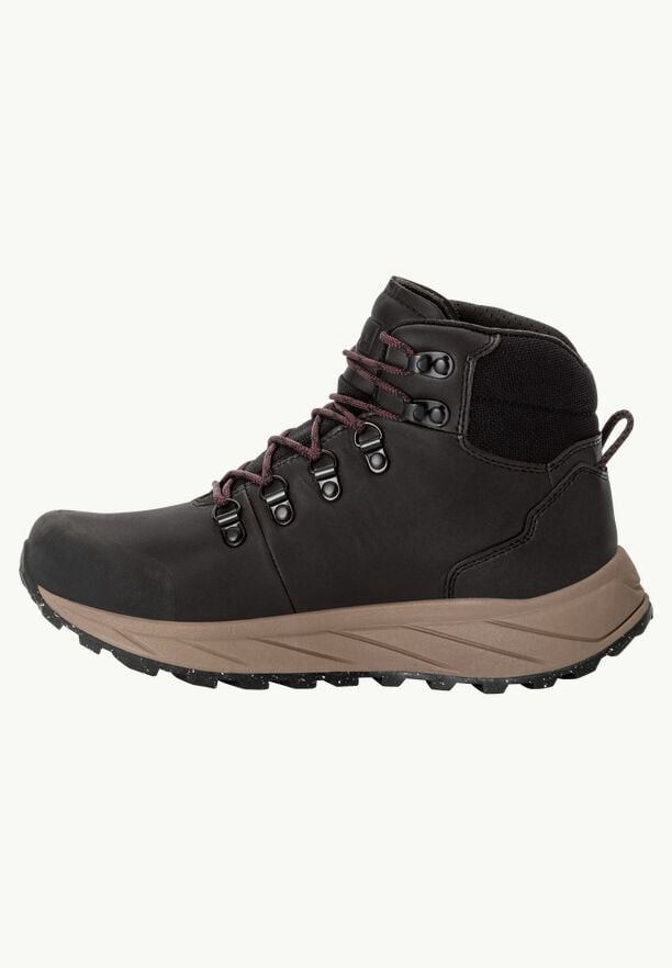 Jack Wolfskin Terraquest X Texapore Mid Wandelschoenen Dames Zwart | 96072378