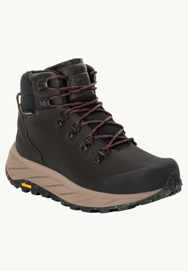 Jack Wolfskin Terraquest X Texapore Mid Wandelschoenen Dames Zwart | 96072378