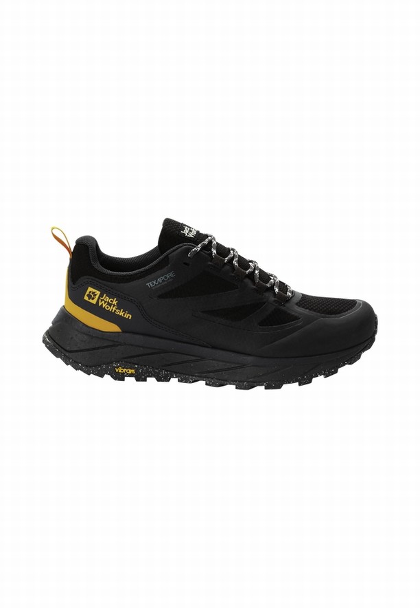 Jack Wolfskin Terraventure Texapore Low Wandelschoenen Heren Zwart | 16166190