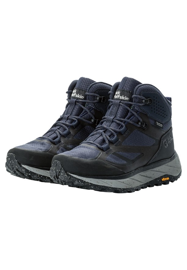Jack Wolfskin Terraventure Texapore Mid Wandelschoenen Dames Donkerblauw | 14596377