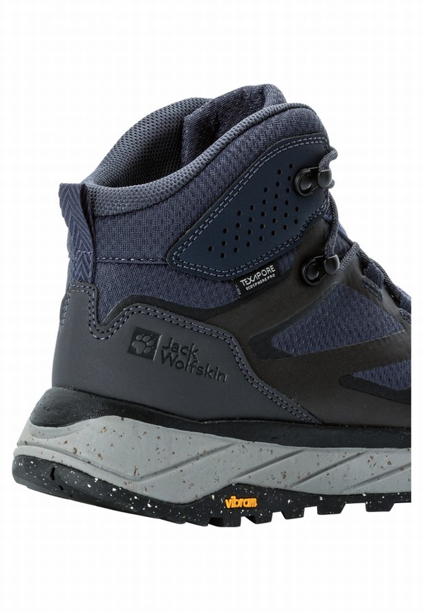 Jack Wolfskin Terraventure Texapore Mid Wandelschoenen Dames Donkerblauw | 14596377