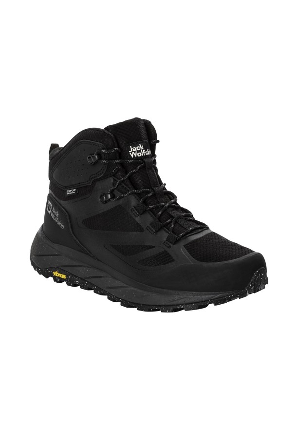 Jack Wolfskin Terraventure Texapore Mid Wandelschoenen Heren Zwart | 35381746