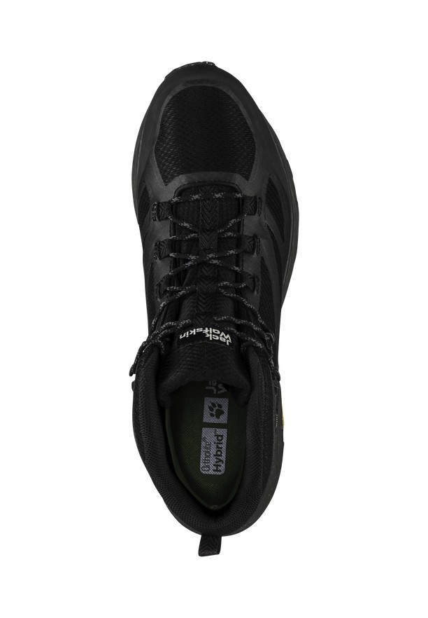 Jack Wolfskin Terraventure Texapore Mid Wandelschoenen Heren Zwart | 35381746