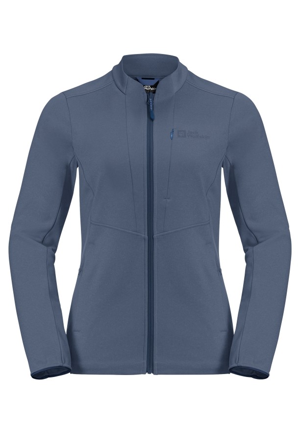 Jack Wolfskin Tervern Fz Fleece Jassen Dames Blauw | 45302109