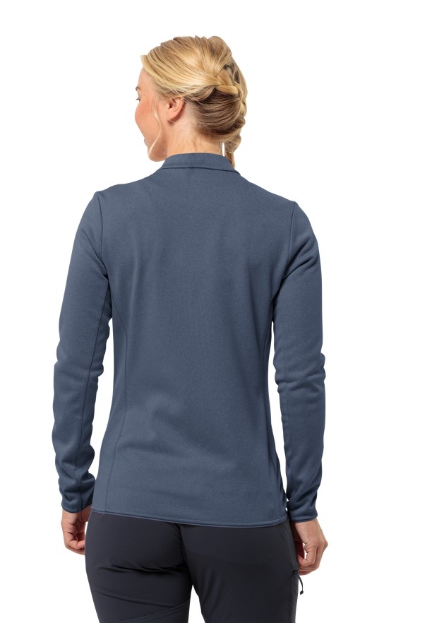 Jack Wolfskin Tervern Fz Fleece Jassen Dames Blauw | 45302109