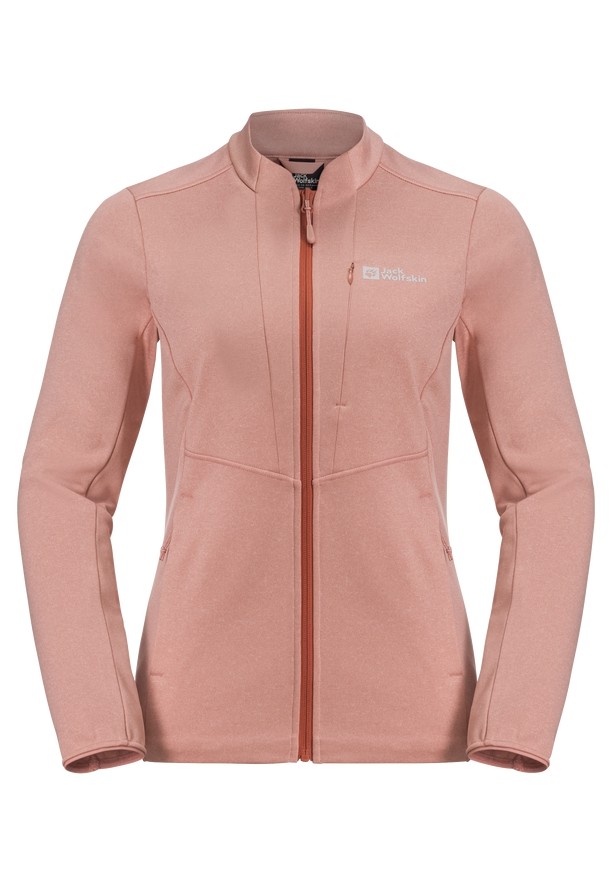 Jack Wolfskin Tervern Fz Fleece Jassen Dames Roze | 79650284