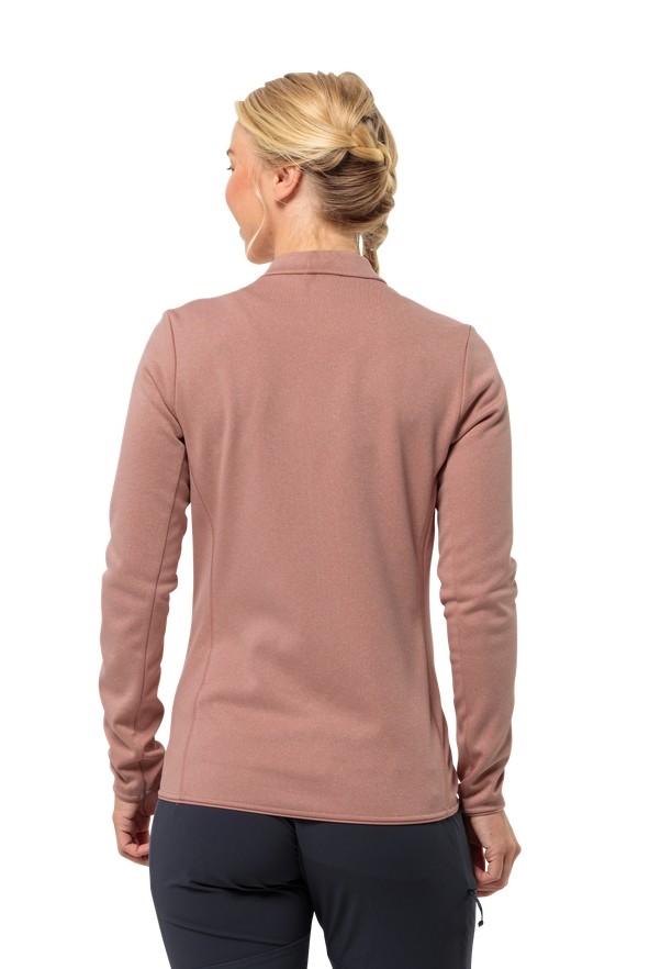 Jack Wolfskin Tervern Fz Fleece Jassen Dames Roze | 79650284