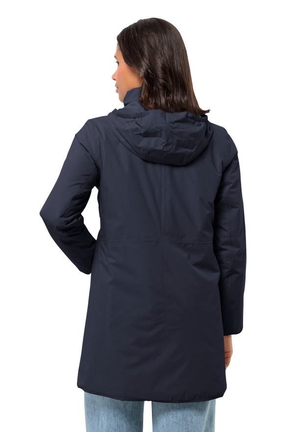 Jack Wolfskin Textor Jassen Dames Donkerblauw | 59208428