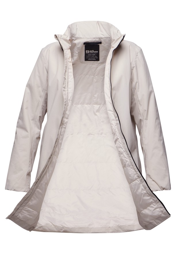 Jack Wolfskin Textor Jassen Dames Wit | 77825155