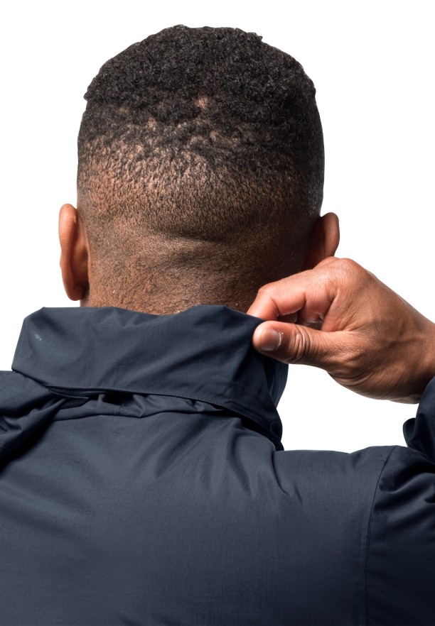 Jack Wolfskin Textor Regenjassen Heren Donkerblauw | 98339956