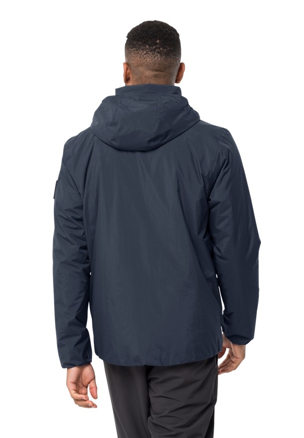 Jack Wolfskin Textor Regenjassen Heren Donkerblauw | 98339956