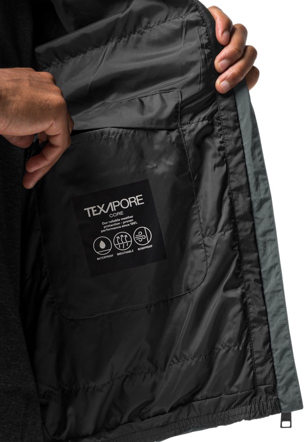 Jack Wolfskin Textor Regenjassen Heren Groen | 31589592