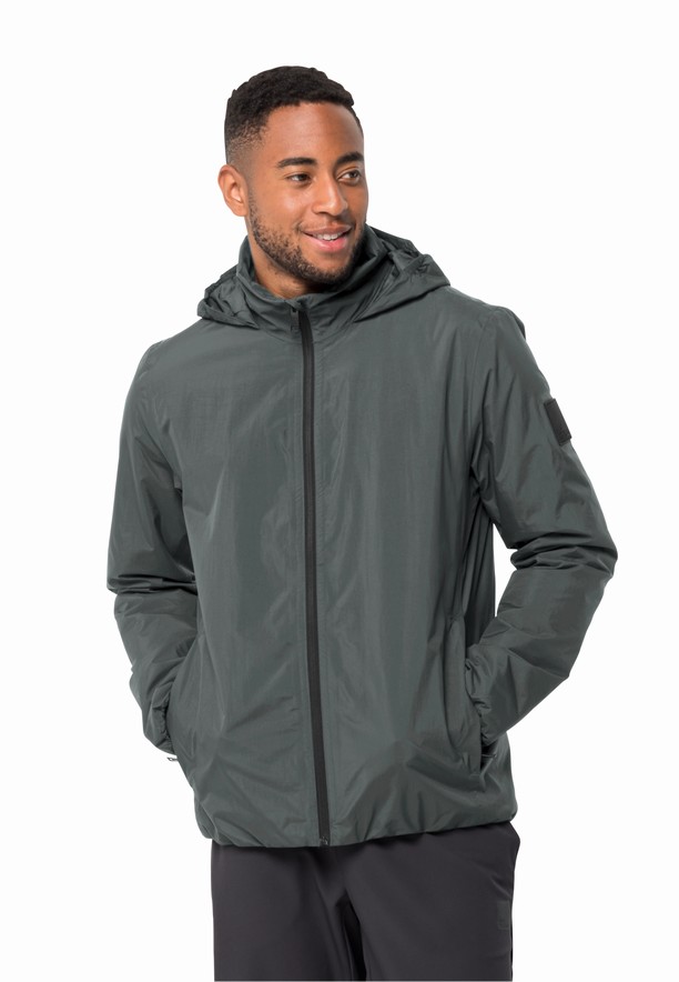 Jack Wolfskin Textor Regenjassen Heren Groen | 31589592