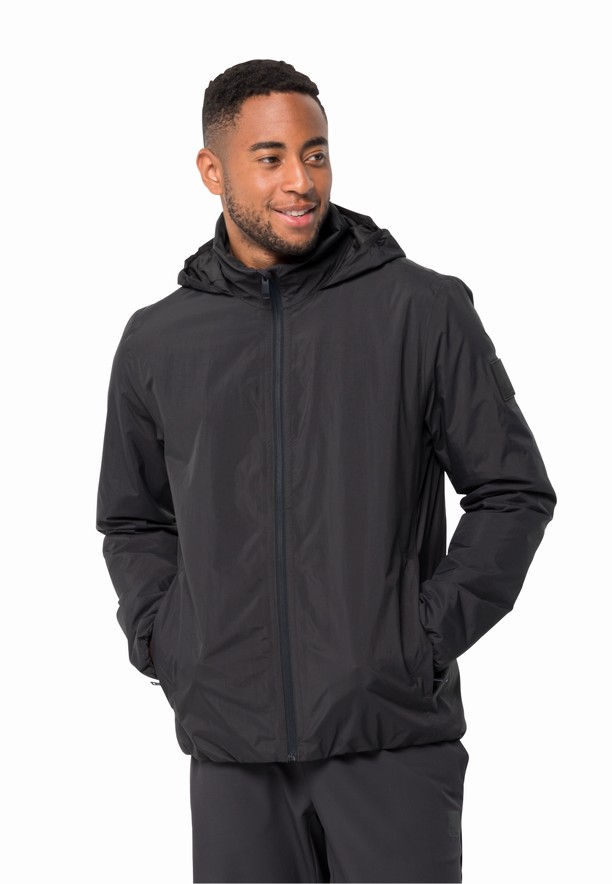 Jack Wolfskin Textor Regenjassen Heren Zwart | 72787822