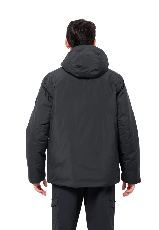Jack Wolfskin Textor Utility Winterjassen Heren Zwart | 83700495