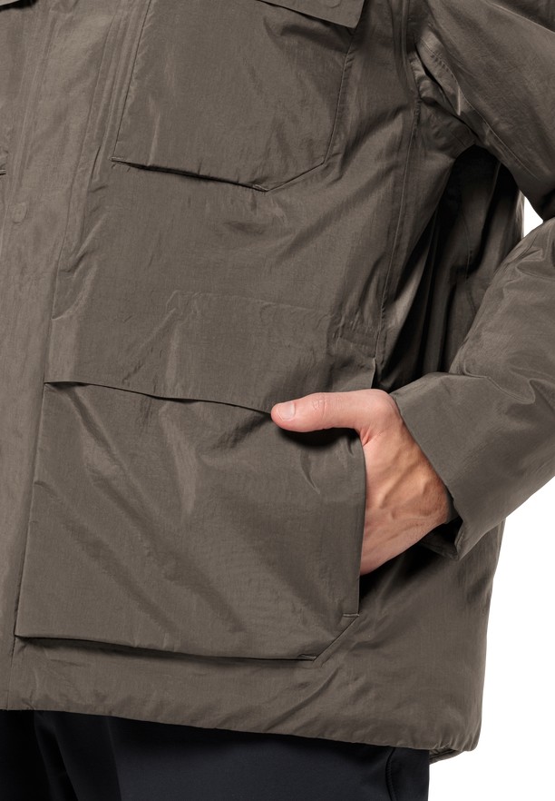 Jack Wolfskin Textor Utility Winterjassen Heren Koffie | 27957332
