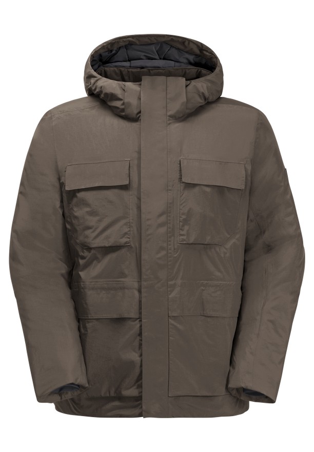 Jack Wolfskin Textor Utility Winterjassen Heren Koffie | 27957332