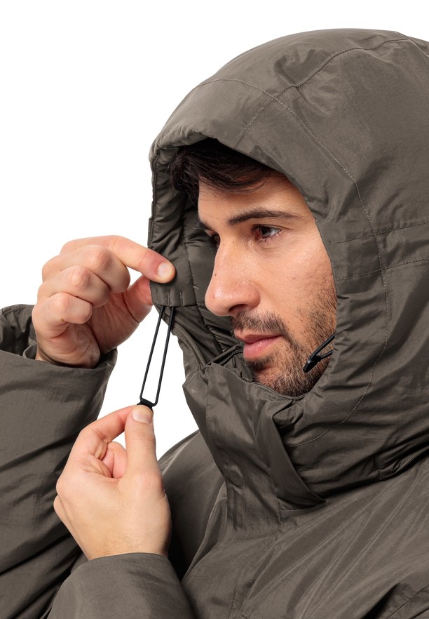 Jack Wolfskin Textor Utility Winterjassen Heren Koffie | 27957332