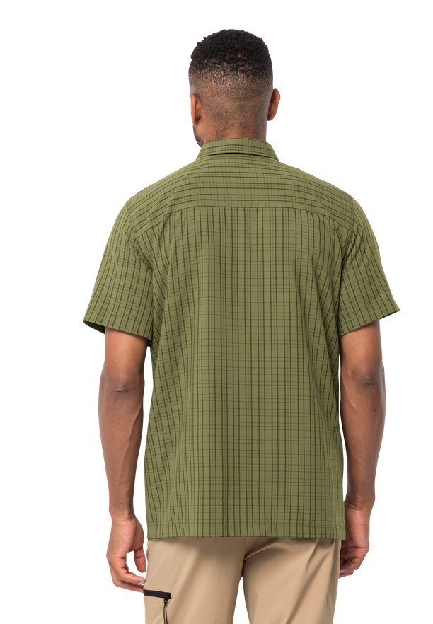 Jack Wolfskin Thompson Overhemd Heren Olijfgroen | 72963934