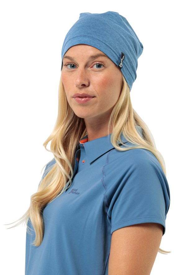 Jack Wolfskin Travel Muts Heren Blauw | 26185290