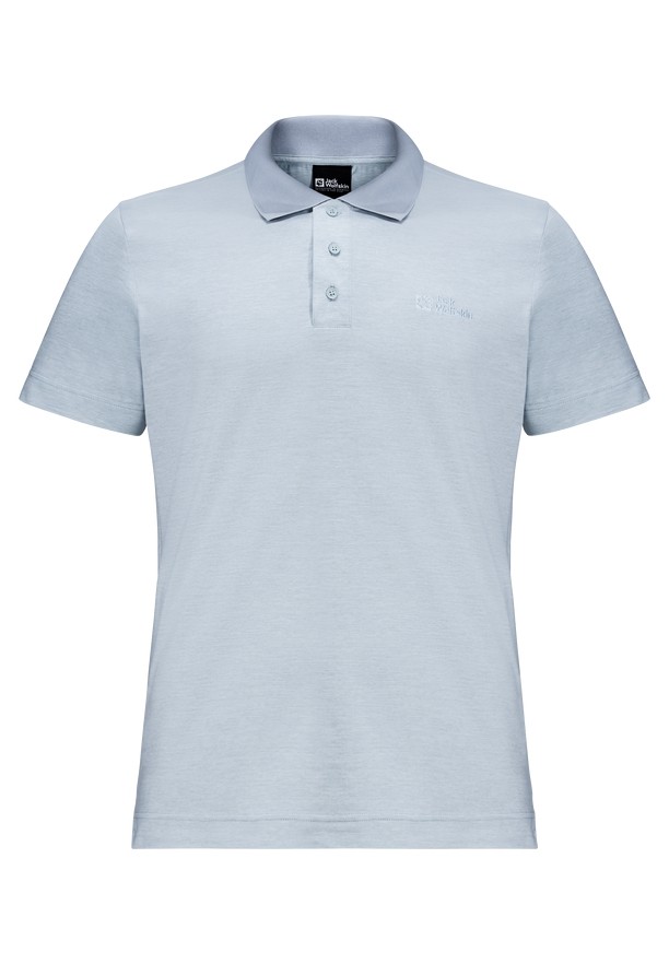 Jack Wolfskin Travel Poloshirt Heren Blauw | 16447825