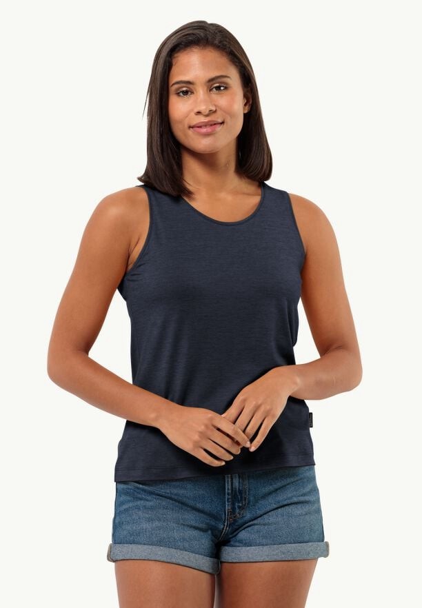 Jack Wolfskin Travel Tanktop Dames Donkerblauw | 80885709