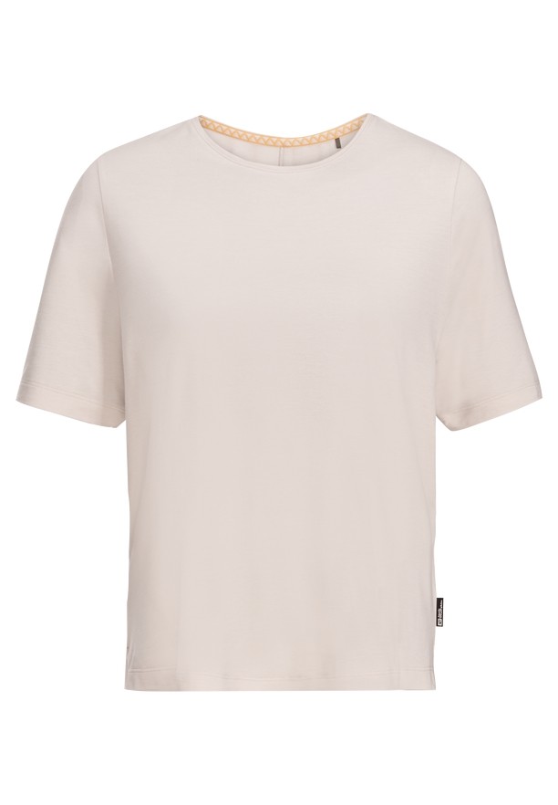 Jack Wolfskin Travel T-shirts Dames Wit | 92303727