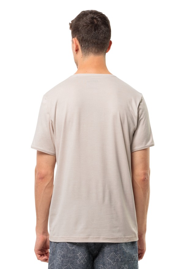 Jack Wolfskin Travel T-shirts Heren Beige | 97081093