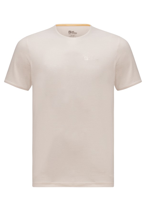 Jack Wolfskin Travel T-shirts Heren Beige | 97081093