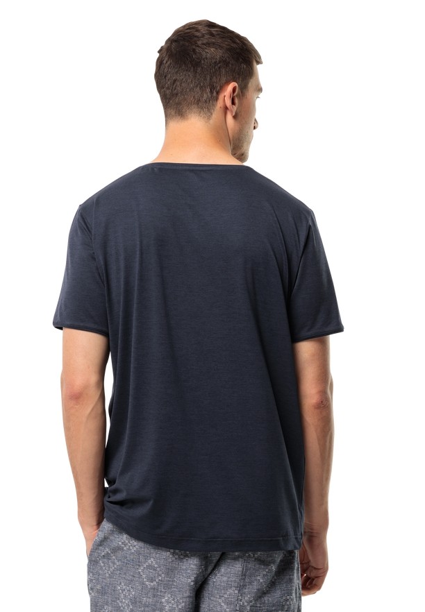 Jack Wolfskin Travel T-shirts Heren Donkerblauw | 22771493