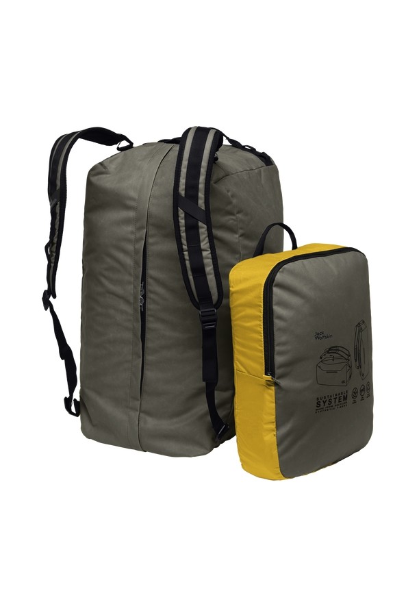 Jack Wolfskin Traveltopia 65 Plunjezak Heren Olijfgroen | 25539849