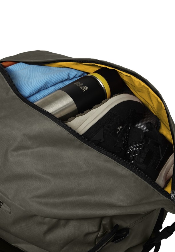 Jack Wolfskin Traveltopia 65 Plunjezak Heren Olijfgroen | 25539849