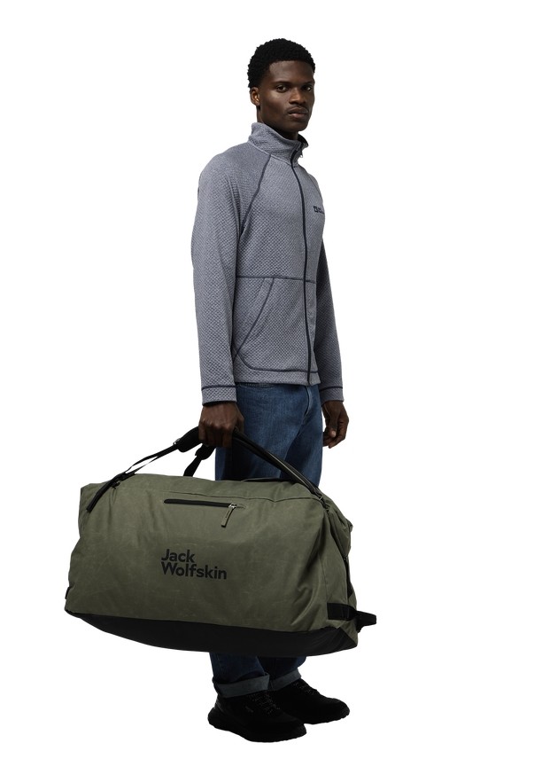 Jack Wolfskin Traveltopia 85 Plunjezak Heren Olijfgroen | 38263800