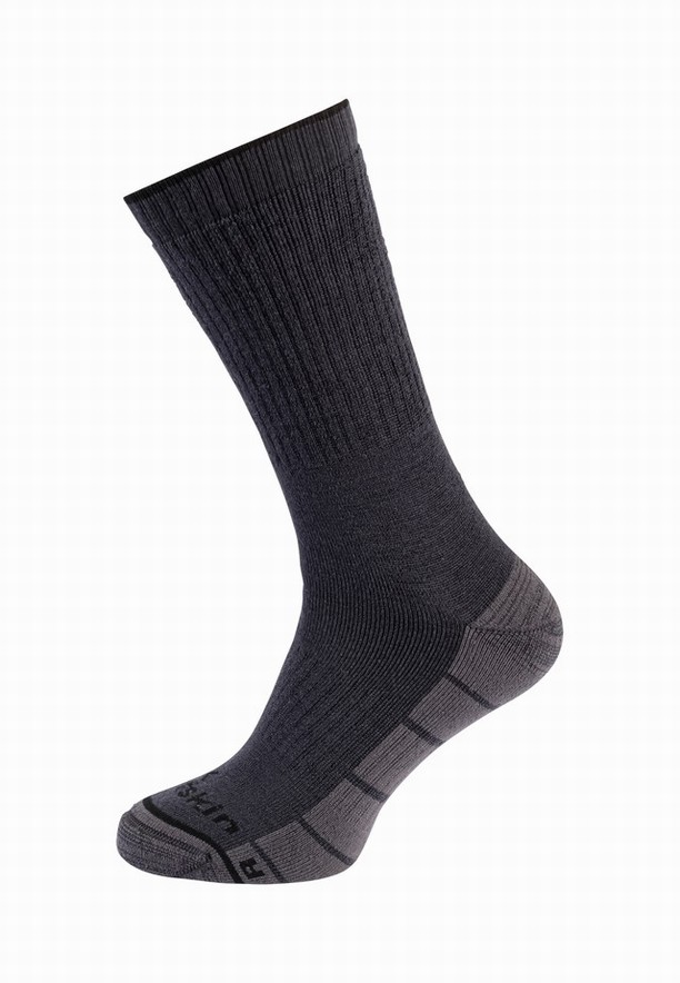 Jack Wolfskin Trek Merino Cl C Sokken Dames Grijs | 92914744