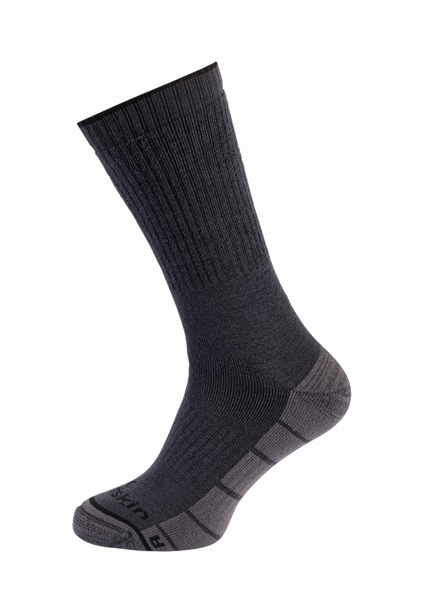 Jack Wolfskin Trek Merino Cl C Sokken Heren Zwart | 23854083