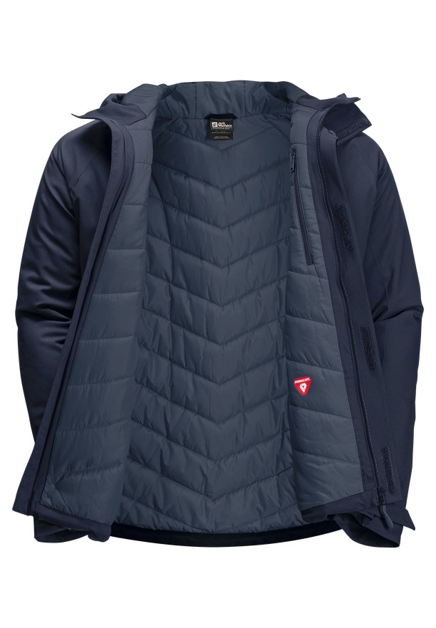 Jack Wolfskin Troposphere Ins Winterjassen Heren Donkerblauw | 97967885