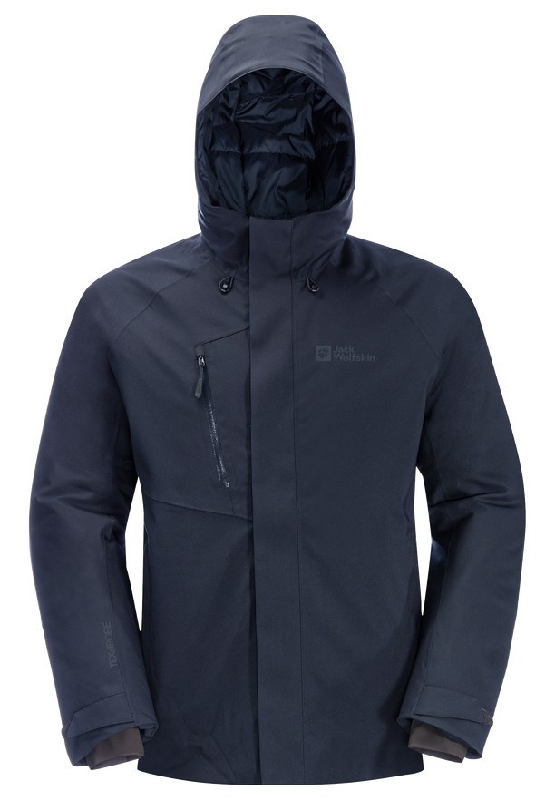 Jack Wolfskin Troposphere Ins Winterjassen Heren Donkerblauw | 97967885