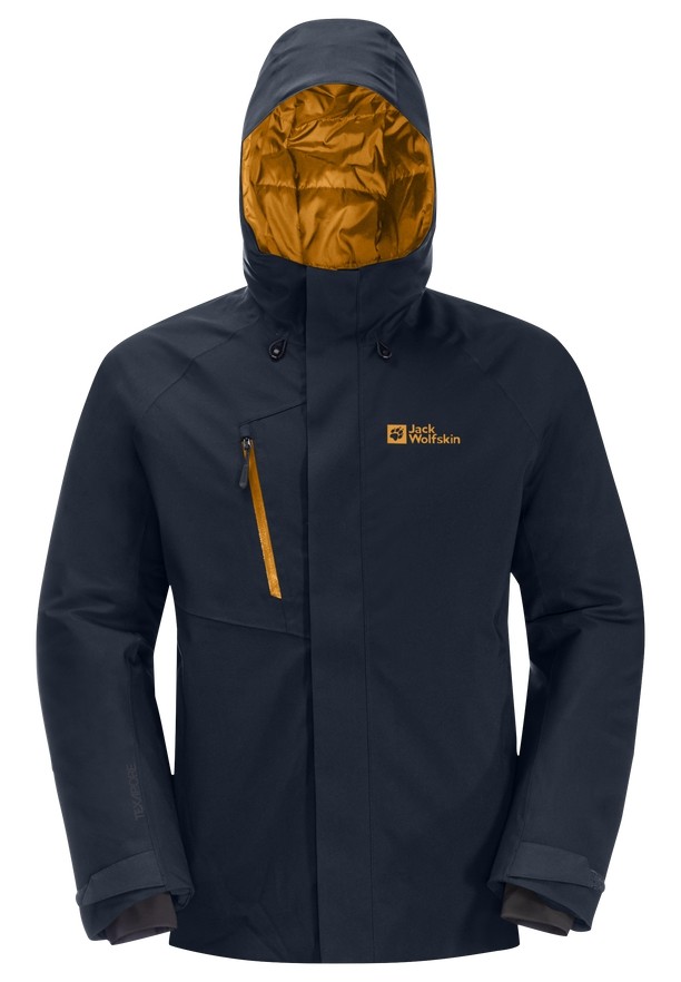 Jack Wolfskin Troposphere Ins Winterjassen Heren Donkerblauw | 57389393
